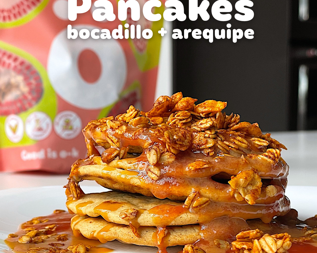 Pancakes de Bocadillo y Arequipe!