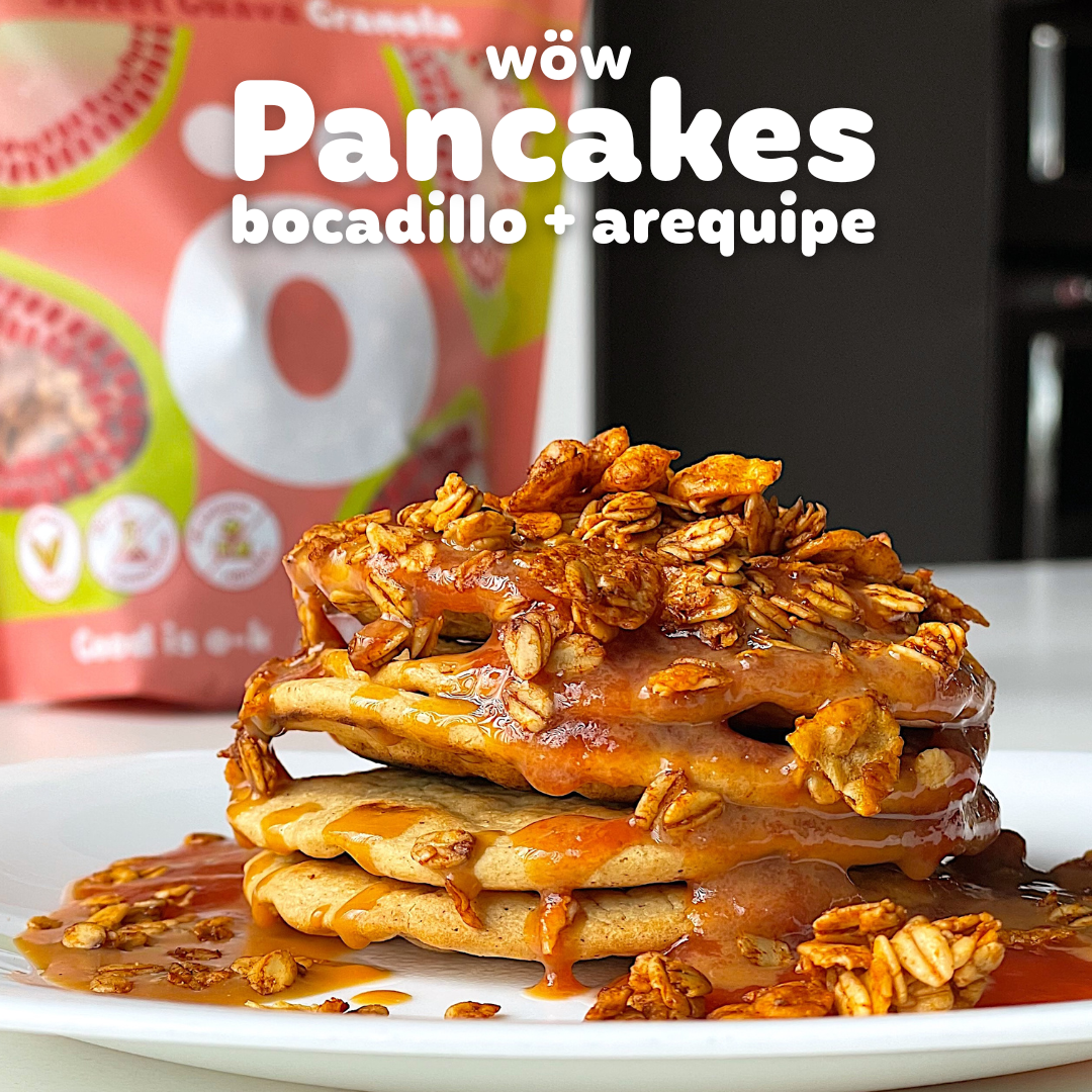 Pancakes de Bocadillo y Arequipe!